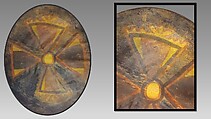 Frame Drum, Wood, hide, polychrome, Native American (Sioux)